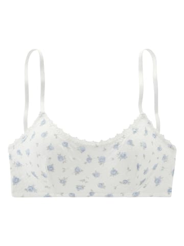Vivance by Lascana Bralette-BH in weiß-hellblau
