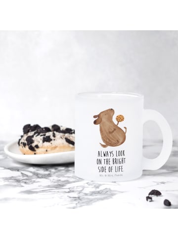 Mr. & Mrs. Panda Kaffeetasse Hund Keks mit Spruch in Transparent