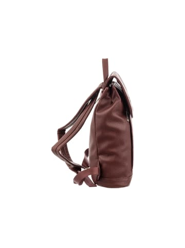 Prato S816-G LM Joyce City Rucksack genarbtes PU in burgundy