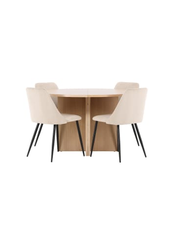 ebuy24 Whitewash 120 x 120 cm