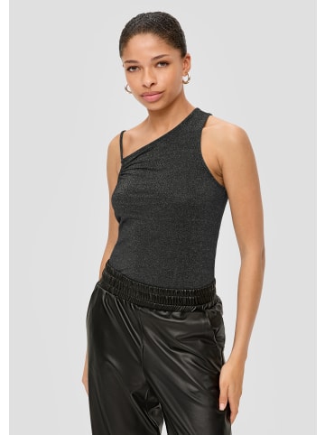 QS T-Shirt in 9999_schwarz