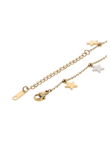 myMo Women Chain Bracelet in Gold Multicolor