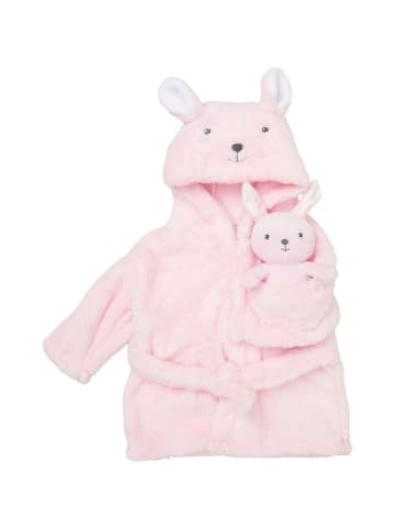 Rock a Bye Baby Boutique Bademantel Hase in rosa/pink