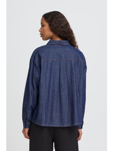 ICHI Jeanshemd IHARCHER Loose fit in DENIM AUTHENTIC BLUE