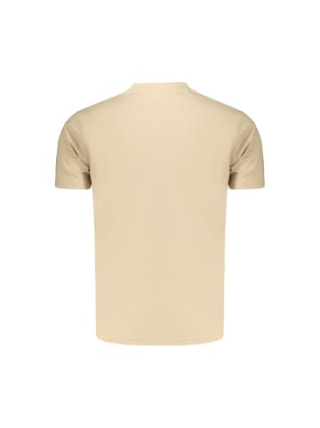 Marina Yachting Beige Herren T-Shirt aus Baumwolle