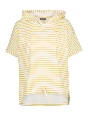 Gina Laura Hoodie-Shirt in honig gelb