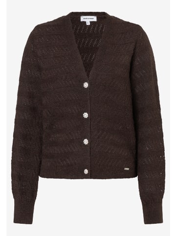 More & More Strickjacke in schoko - 0002