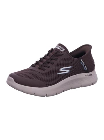 Skechers Herren Halbschuhe GO WALK FLEX - HANDS UP in Braun