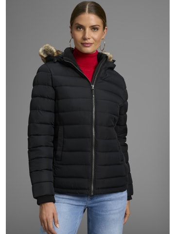 Polarino Steppjacke in schwarz