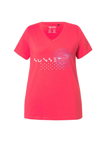 Ulla Popken Shirt in erdbeer rot