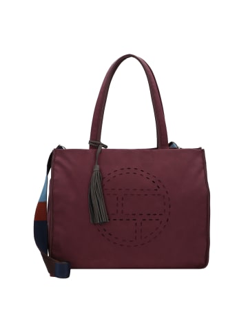 Tom Tailor Ronda Shopper Tasche 40 cm in dark red