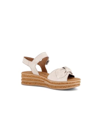Gabor Plateau Sandalen in beige
