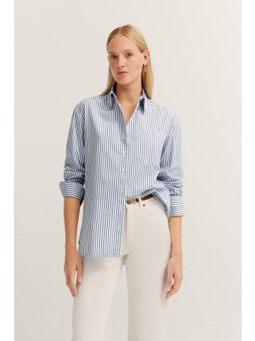 Bugatti Hemdbluse Langarm in 360-blau