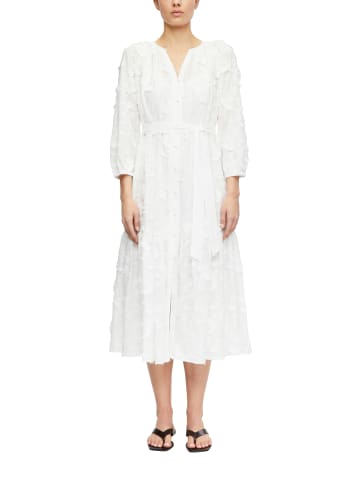 comma Kleid in weiß - 0001