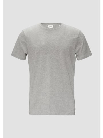 s.Oliver T-Shirt in 9400_grau meliert
