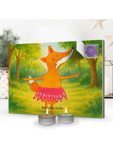 Mr. & Mrs. Panda Duftkerzen Adventskalender Fuchs Ballerina Desi... in Weiß