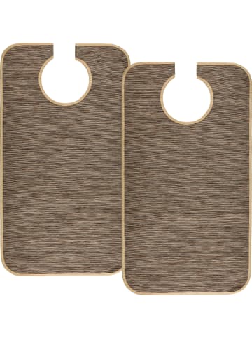 Erwin Müller XXL-Speiseschürze 2er-Pack in beige