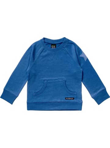 Villervalla Langarmshirt Stern in blau