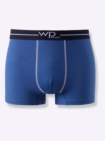 WITT WEIDEN Pants in royalblau + rot + schwarz