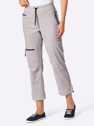 WITT WEIDEN 7/8-Funktions-Hose in steingrau