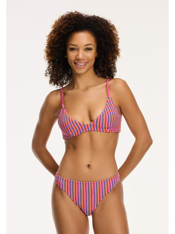 SHIWI Lou Scoop Set Structure in pink resort stripe