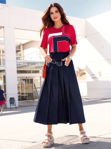 WITT WEIDEN Jeans-Rock in dark blue