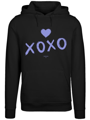 F4NT4STIC Hoodie Valentinstag xoxo in schwarz