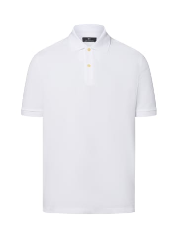 Nils Sundström Poloshirt in weiß - 0011