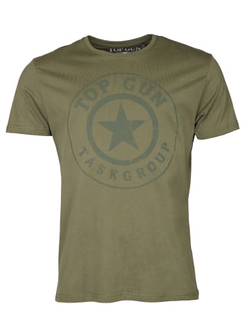 TOP GUN T-Shirt TG20212110 in oliv