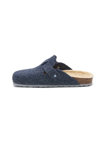 billowy Pantoletten in blau