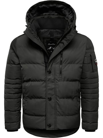 Amaci&Sons Winterjacke AKRON in Schwarz