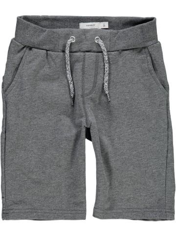 name it Name It Jungen Stoff-Bermuda knielang in grau 104