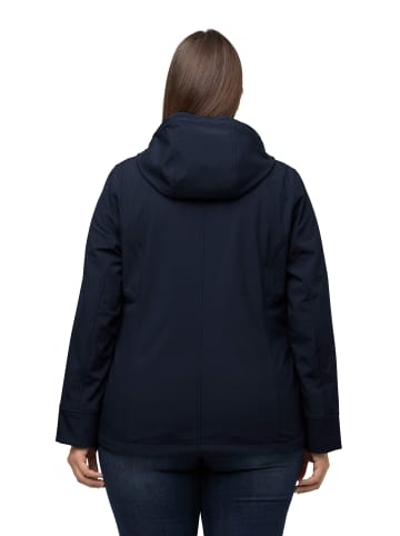 Ulla Popken Softshelljacke in marine