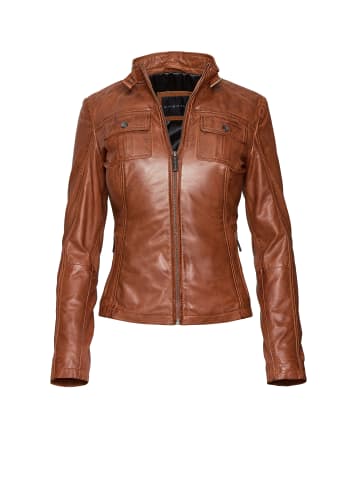 Bugatti Lederjacke in cognac