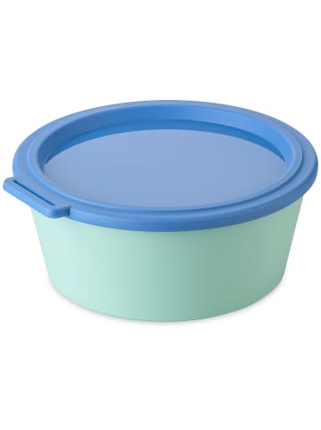 koziol NORA BOX 1,3l - Schale 1,3l mit Deckel in sweet green/strong blue