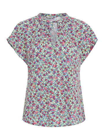 b. young Kurzarm-Bluse BYMMJOELLA Regular fit in Palace Blue Ditsy Mix