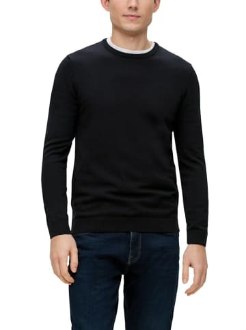 S.OLIVER RED LABEL Pullover in Schwarz