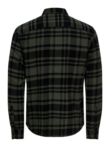 ONLY & SONS Hemd in Forest Night