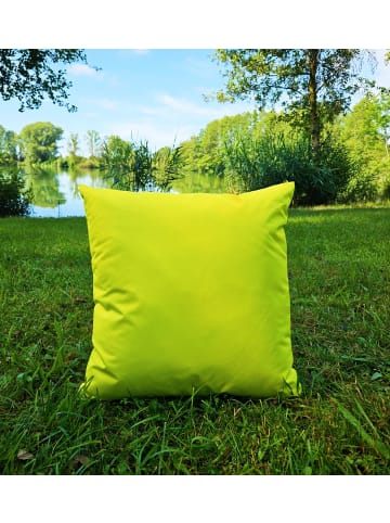 JACK 2er Set Outdoor Kissenhülle 60x60cm Uni in Limette