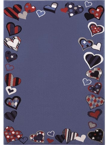 Wecon Home Teppich Just Hearts in blau