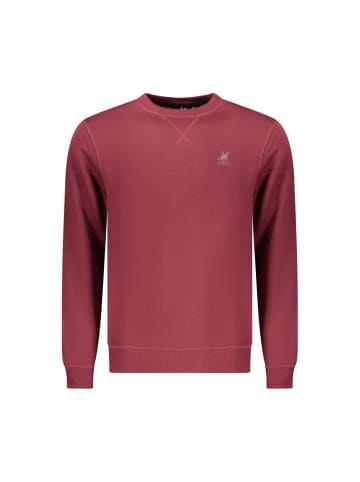 U.S. Polo Rot Herren Sweatshirt aus Polyester