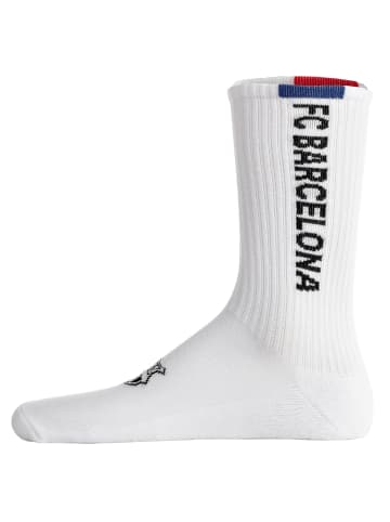 FC Barcelona Socken 7er Pack in Weiß/Schwarz