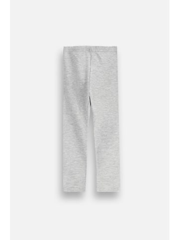 Coccodrillo Gefütterte Leggings mit langem Bein in grau