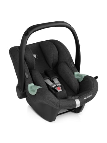 ABC-Design Babyschale Tulip (Autositz Gruppe 0+ / i-Size) - Bubble in schwarz