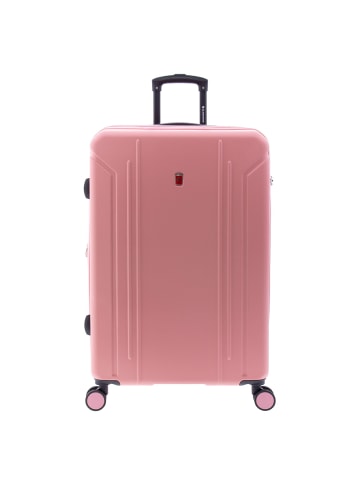 Gladiator 2900 4 Rollen Trolley L 77 cm mit Dehnfalte pink