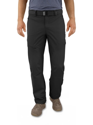 Normani Outdoor Sports Herren Softshellhose Achray in Schwarz
