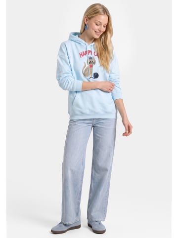myMo Women Hoodie in Light Blue