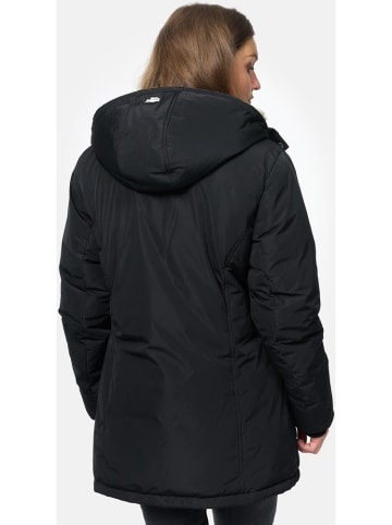 Lonsdale Winterjacke "Tong" in Schwarz