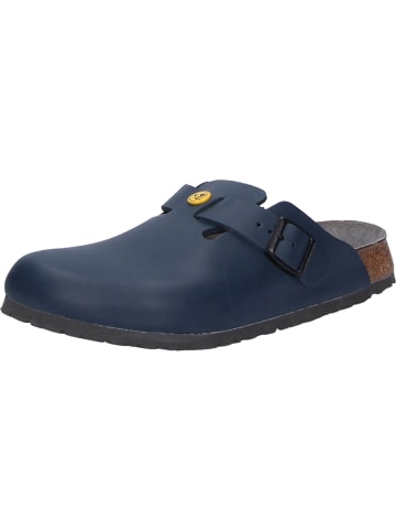 Birkenstock Pantoletten Boston ESD in blau