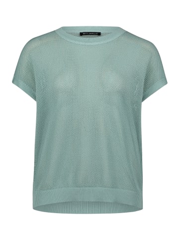 Betty Barclay Lochstrick-Pullover ohne Arm in Aquifer